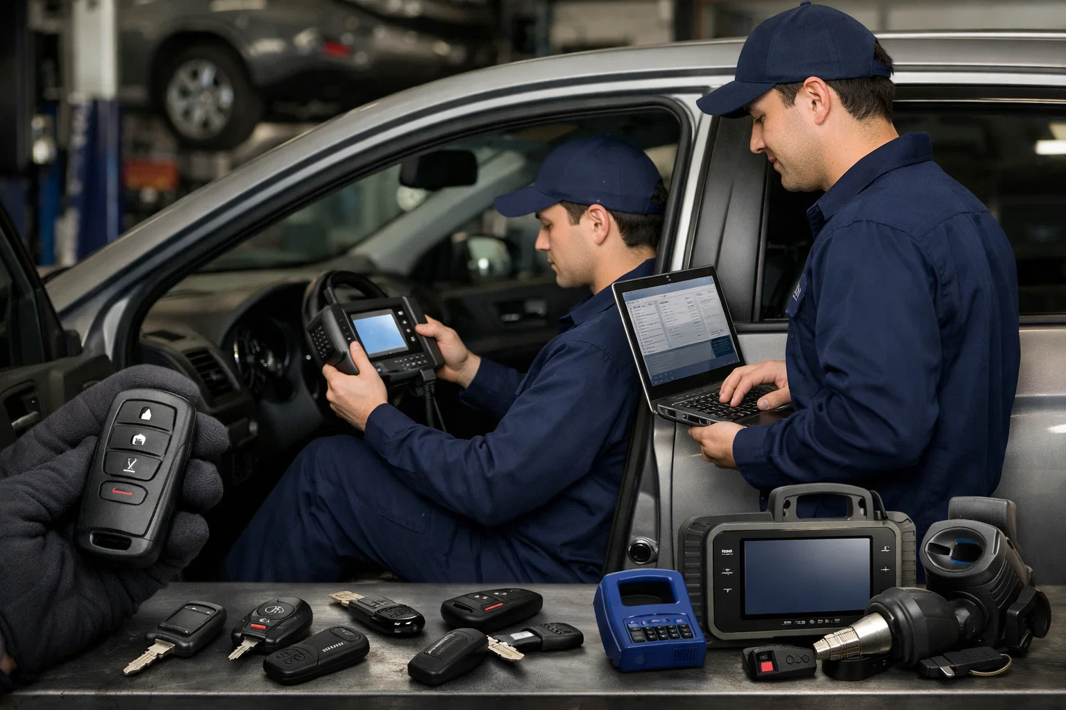 Smart key and transponder programming service in Houston TX by Lost Car Keys Houston TX