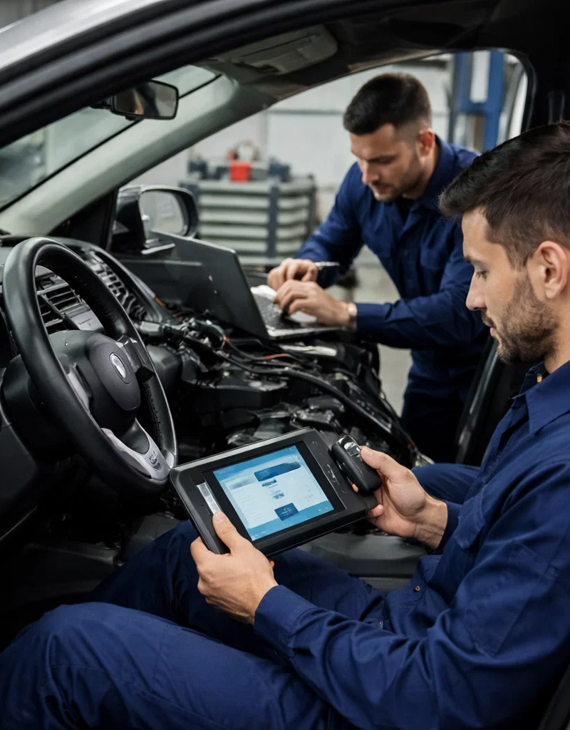 Transponder key technology and immobilizer system programming in Houston TX by Lost Car Keys Houston TX